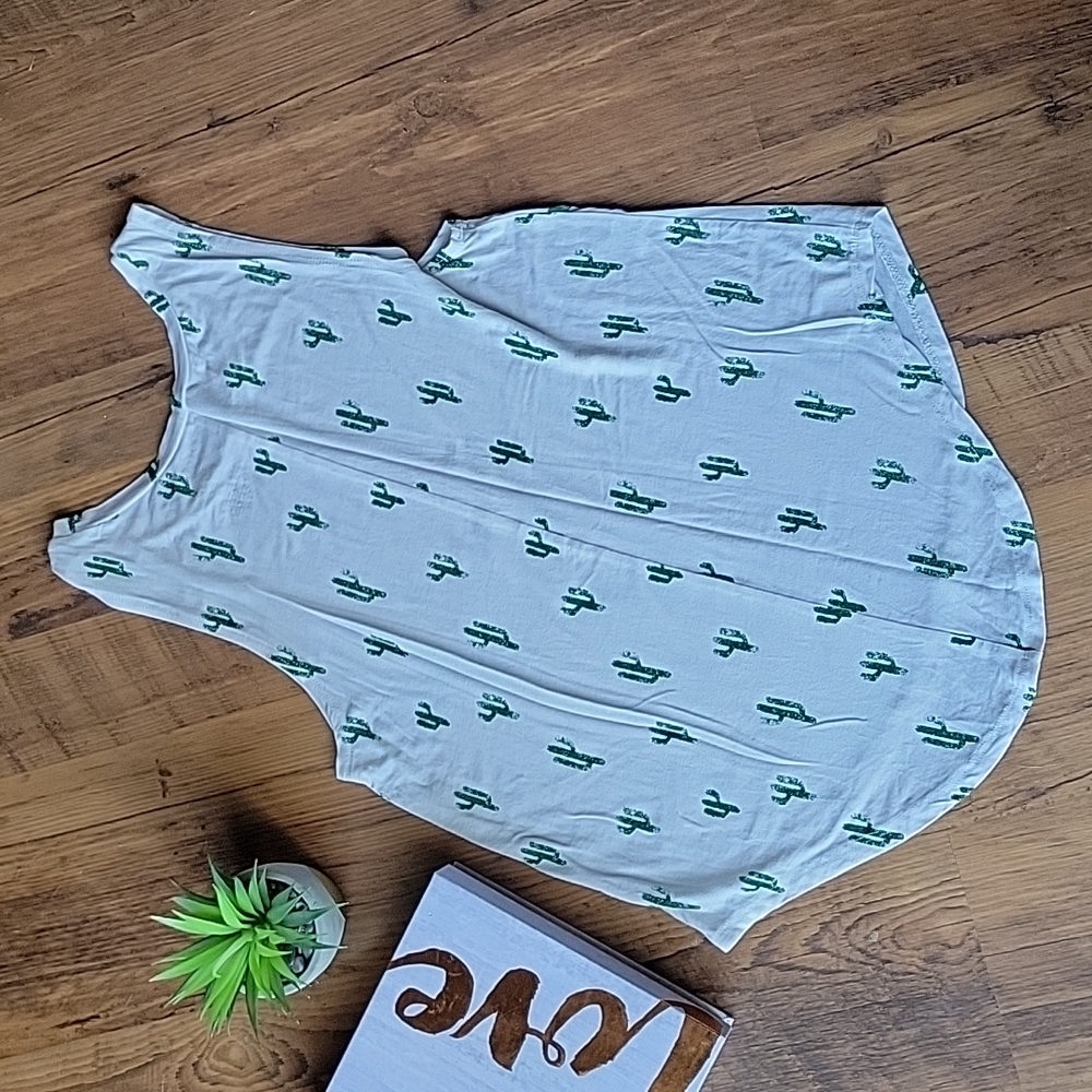 💕 Grayson Threads Cactus Print Tank Top - Picture 5 of 5